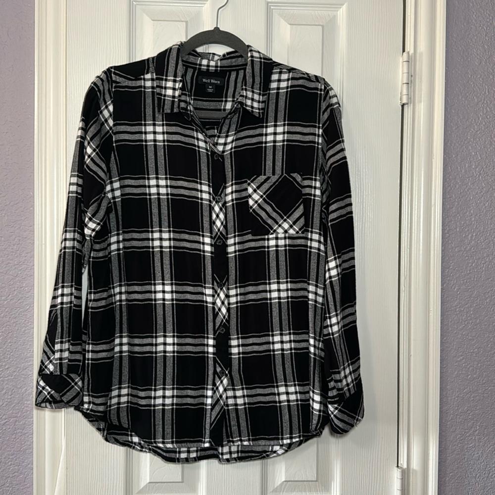 Well Worn Plaid Shirt
